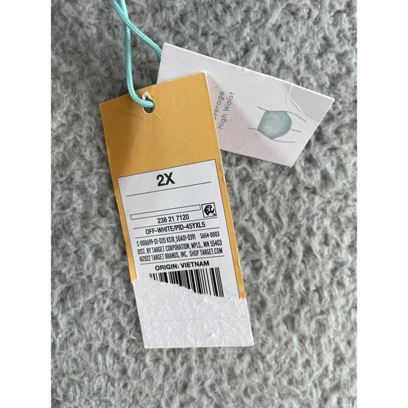 Kona Sol Swim Bottoms Womens 2X Multicolor Animal Print High Waist NWT - Picture 4 of 11